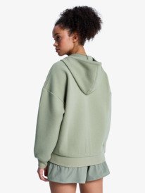5 Rise & Vibe - Felpa con cappuccio e zip da Donna Green ERJFT05075 Roxy
