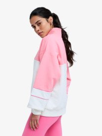 1 Ess Energy New - Workout Sweatshirt for Women Pink ERJFT05076 Roxy