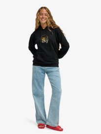 4 Vl Surf Stoked - Kapuzenpulli für Frauen Schwarz ERJFT05089 Roxy