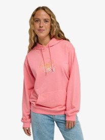 0 Vl Surf Stoked - Sweat à capuche pour Femme Rose ERJFT05089 Roxy