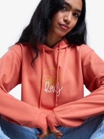 6 Vl Surf Stoked - Sweat à capuche pour Femme Rose ERJFT05089 Roxy
