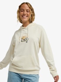 6 Vl Surf Stoked - Sweat à capuche pour Femme Blanc ERJFT05089 Roxy