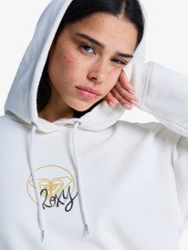 2 Vl Surf Stoked - Sweat à capuche pour Femme Blanc ERJFT05089 Roxy