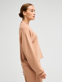 1 Rise & Vibe Sweet High Neck Brown ERJFT05121 Roxy