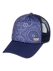 0 Water Come Down - Casquette trucker pour Femme Bleu ERJHA03532 Roxy