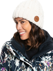 1 Tram - Gorro para Mujer Beige ERJHA03904 Roxy