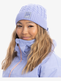 2 Chloe Kim - Gorro Violeta ERJHA04016 Roxy