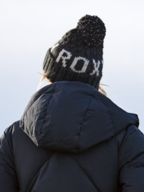 1 Tonic - Gorro con Dobladillo para Mujer Negro ERJHA04281 Roxy