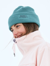 0 Folker - Gorro de punto acanalado para Mujer Azul ERJHA04288 Roxy