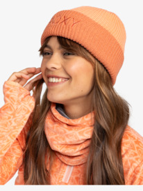 2 Freja - Cuff Beanie for Women Pink ERJHA04289 Roxy