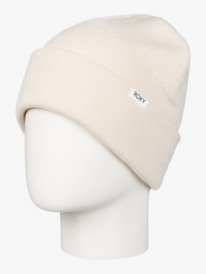 6 Tropical Snow - Bonnet à revers pour Femme Beige ERJHA04309 Roxy