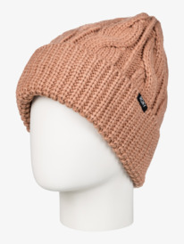 7 Snow Cake - Gorro com dobra para Mulher Marrom ERJHA04310 Roxy