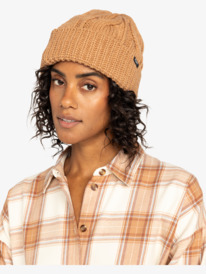 6 Snow Cake - Gorro con Dobladillo para Mujer Marron ERJHA04310 Roxy