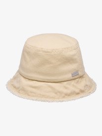 5 Victim Of Love - Bucket Hoed voor Dames Beige ERJHA04370 Roxy