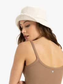 4 Victim Of Love - Bucket Hat for Women Beige ERJHA04370 Roxy