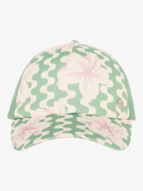 3 Beautiful Morning - Casquette trucker pour Femme Vert ERJHA04378 Roxy