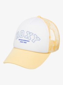 2 Donut Spain - Casquette trucker pour Femme Jaune ERJHA04379 Roxy