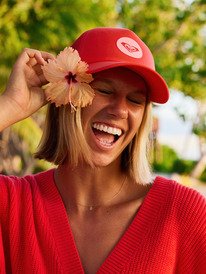 0 Brighter Day - Trucker Cap for Women Red ERJHA04381 Roxy