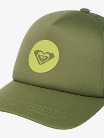 3 Brighter Day - Trucker Cap for Women Green ERJHA04381 Roxy