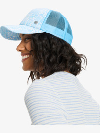 1 Beautiful Morning - Casquette trucker pour Femme Bleu ERJHA04434 Roxy