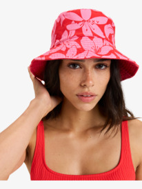 3 Jasmine Paradise - Bob réversible pour Femme Rouge ERJHA04438 Roxy
