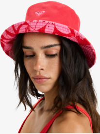 4 Jasmine Paradise - Bob réversible pour Femme Rouge ERJHA04438 Roxy