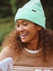 0 Tropical Snow - Berretto da Donna Green ERJHA04440 Roxy