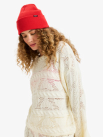 3 Tropical Snow - Muts voor Dames Red ERJHA04440 Roxy
