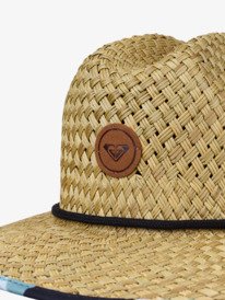 4 Pina To My Colada Printed - Sombrero protector para mujer Negro ERJHA04465 Roxy