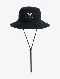 2 Roxy Sun Addiction - Bucket Hoed voor Dames Black ERJHA04480 Roxy