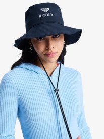 0 Roxy Sun Addiction - Bucket Hoed voor Dames Black ERJHA04480 Roxy