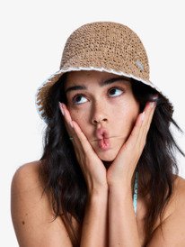 0 Spotless Sunnies - Sun Bucket Hat for Women Brown ERJHA04486 Roxy