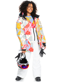 1 Roxy Jetty - Ski-/Snowboardhandschuhe für Frauen Weiss ERJHN03190 Roxy