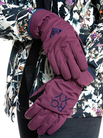 0 Fresh Fields - Guantes para Snowboard/Esquí para Mujer Violeta ERJHN03191 Roxy