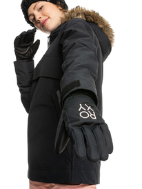 2 Fresh Fields - Guanti da Snowboard/Sci da Donna Black ERJHN03207 Roxy