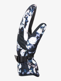 4 ROXY Jetty - Manoplas para Snowboard/Esquí para Mujer Negro ERJHN03211 Roxy