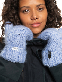 2 Winter - Luvas de polegar de snowboard/esqui para Mulher Roxo ERJHN03240 Roxy