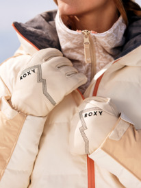 0 Eaststorm - Gants isolants pour Femme Beige ERJHN03249 Roxy