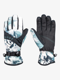 1 Roxy Jetty  - Insulated Gloves for Women Blue ERJHN03251 Roxy