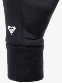 5 Underwater - Polarfleece-Handschuhe für Frauen Schwarz ERJHN03256 Roxy