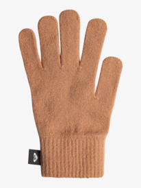 4 Tropical Snow  - Knitted Gloves for Women Brown ERJHN03257 Roxy