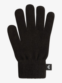 3 Tropical Snow  - Knitted Gloves for Women Black ERJHN03257 Roxy