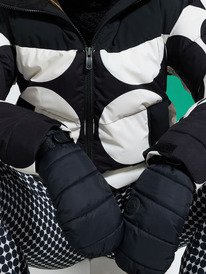 0 Cantay Puffy - Tech-Fäustlinge für Frauen Schwarz ERJHN03259 Roxy