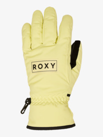 3 Freshfield - Guantes técnicos de snow para mujer Amarillo ERJHN03261 Roxy
