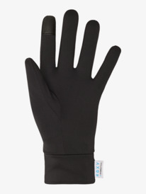 4 Hydrosmart Liner - Guantes con forro para mujer Negro ERJHN03264 Roxy