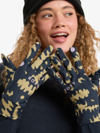 0 Hydrosmart Liner - Guantes con forro para mujer Beige ERJHN03264 Roxy