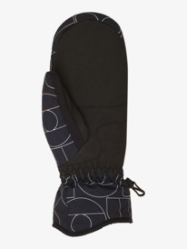 4 Roxy Jetty - Technical Snow Mittens for Women Black ERJHN03266 Roxy