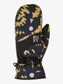 3 Roxy Jetty - Technical Snow Mittens for Women Beige ERJHN03266 Roxy
