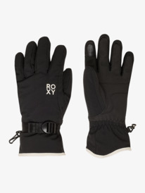 1 Roxy Jetty Solid - Gants techniques ski/snowboard pour Femme Noir ERJHN03267 Roxy