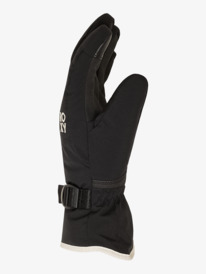 2 Roxy Jetty Solid - Gants techniques ski/snowboard pour Femme Noir ERJHN03267 Roxy